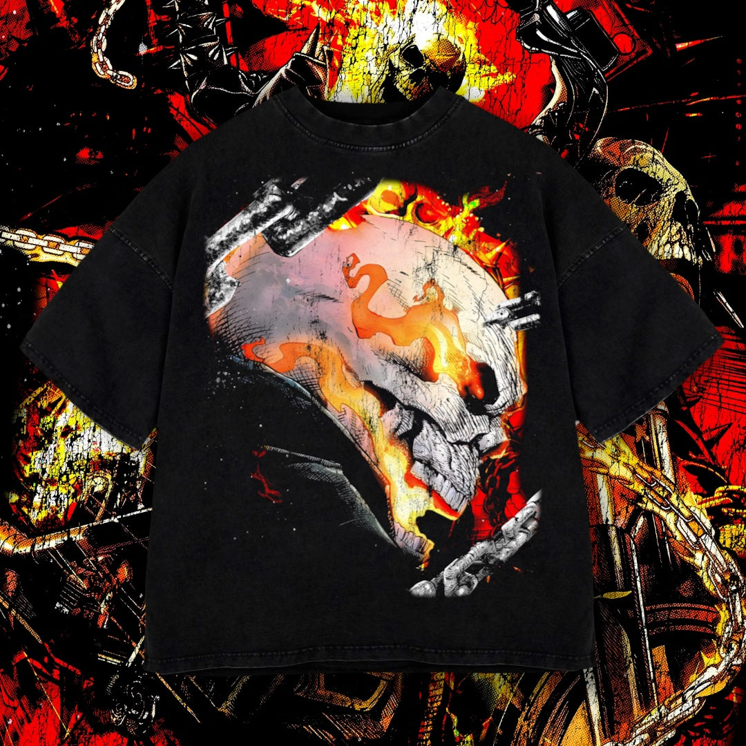 Skull Rider 16x21 Print