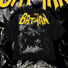 Bat Night Yellow 16x21 Print